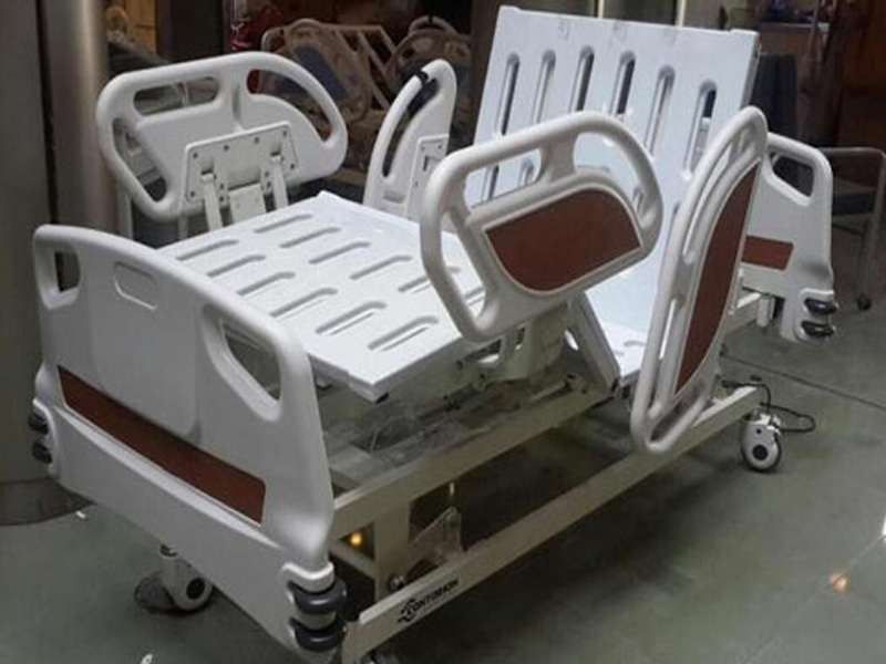 تخت بیمار برقی سه شکن - تجهیزات بیمارستانی - لوازم پزشکی